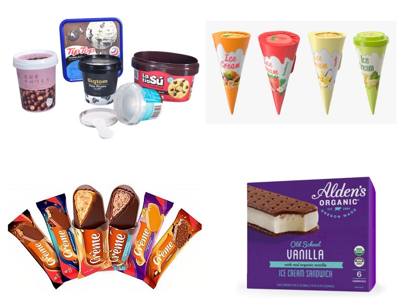 Descripción de la línea de producción de helados