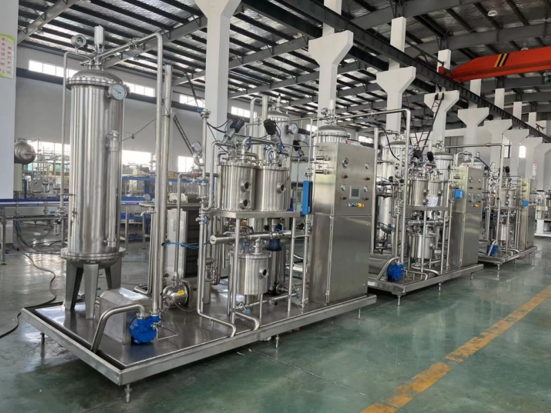 Mezclador de agua carbonatada